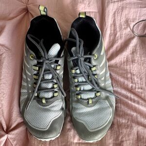 Merrell Athletic Shoes - Gray and Yellow
